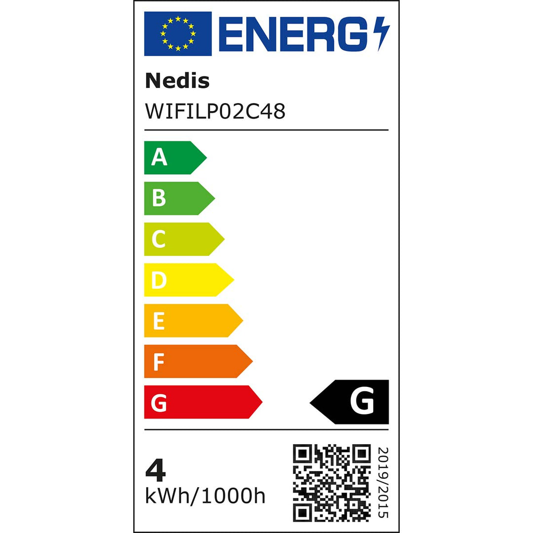 SmartLife Dekorative Lichterkette m. 48 Stk. LED Birnen