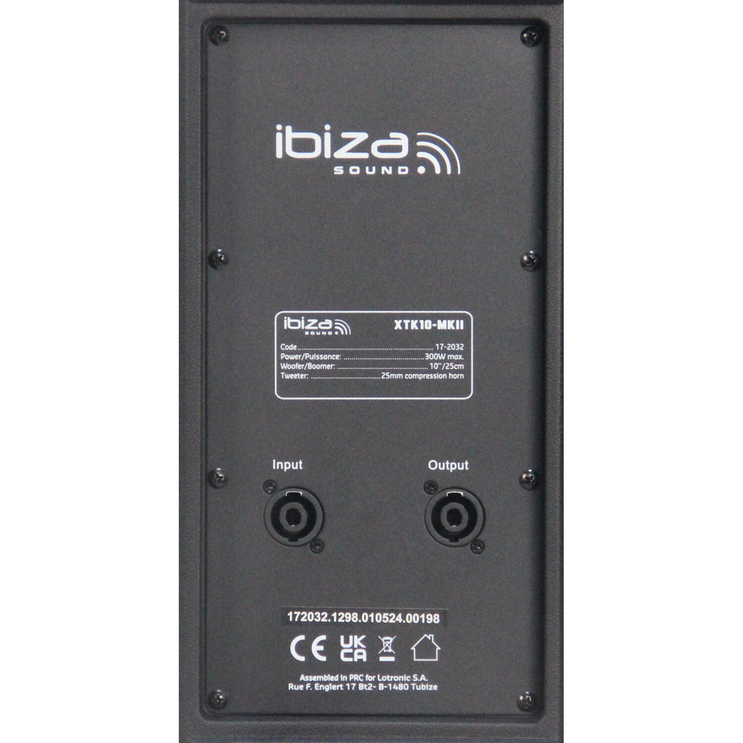 Ibiza XTK 10" - Passiver PA Lautsprecher