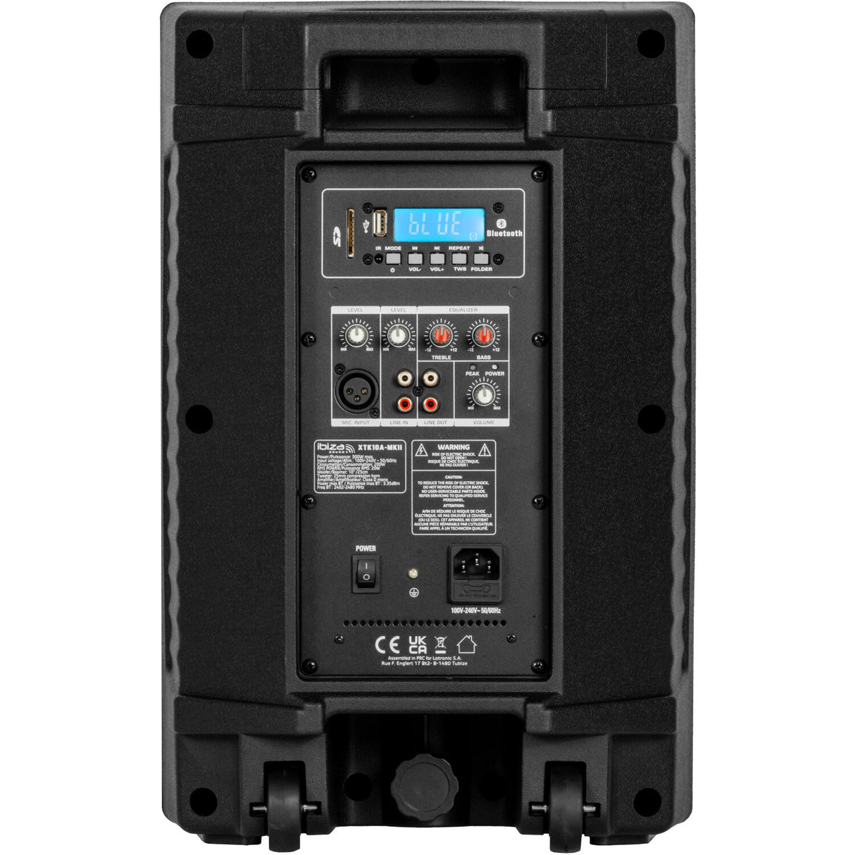 Ibiza XTK 10" Aktiver Lautsprecher