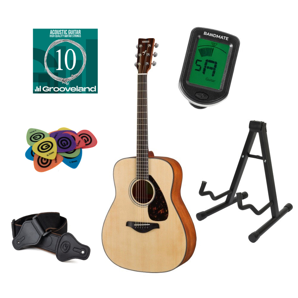 Yamaha FG800M NT II - Natural - Starter pack