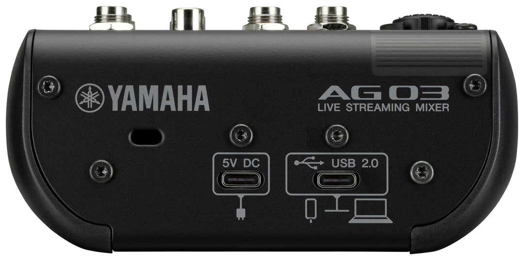 Yamaha AG03 MkII - Live Streaming Mixer (Schwarz)