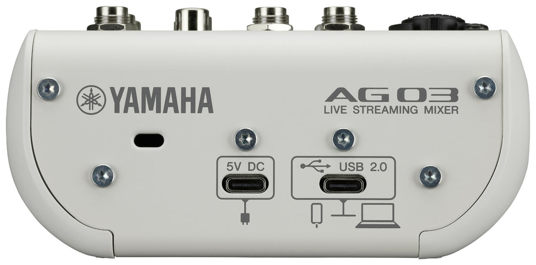 Yamaha AG03 MkII - Live Streaming Bundle (Weiß)