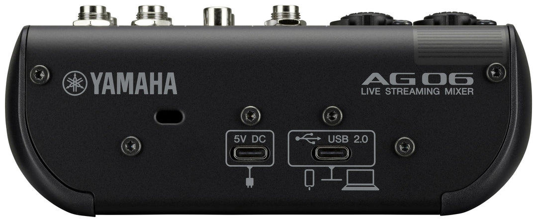 Yamaha AG06 MkII - Live Streaming Mixer (Schwarz)