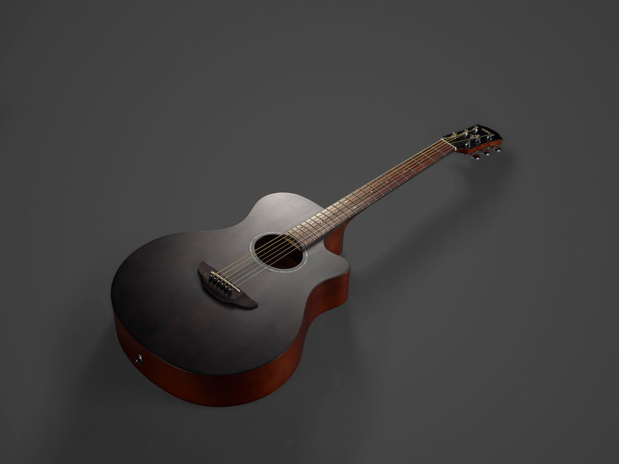 Yamaha APX600MSMB Western Guitar (Smokey Black)
