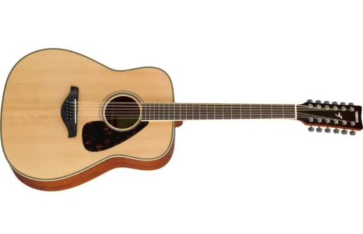 Yamaha FG820-12 NTII 12-saitige Westerngitarre (Natural)