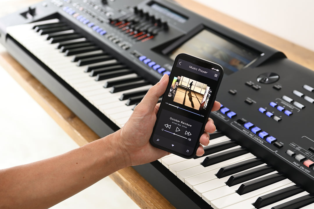 Yamaha Genos 2 keyboard/Lautsprecherpaket