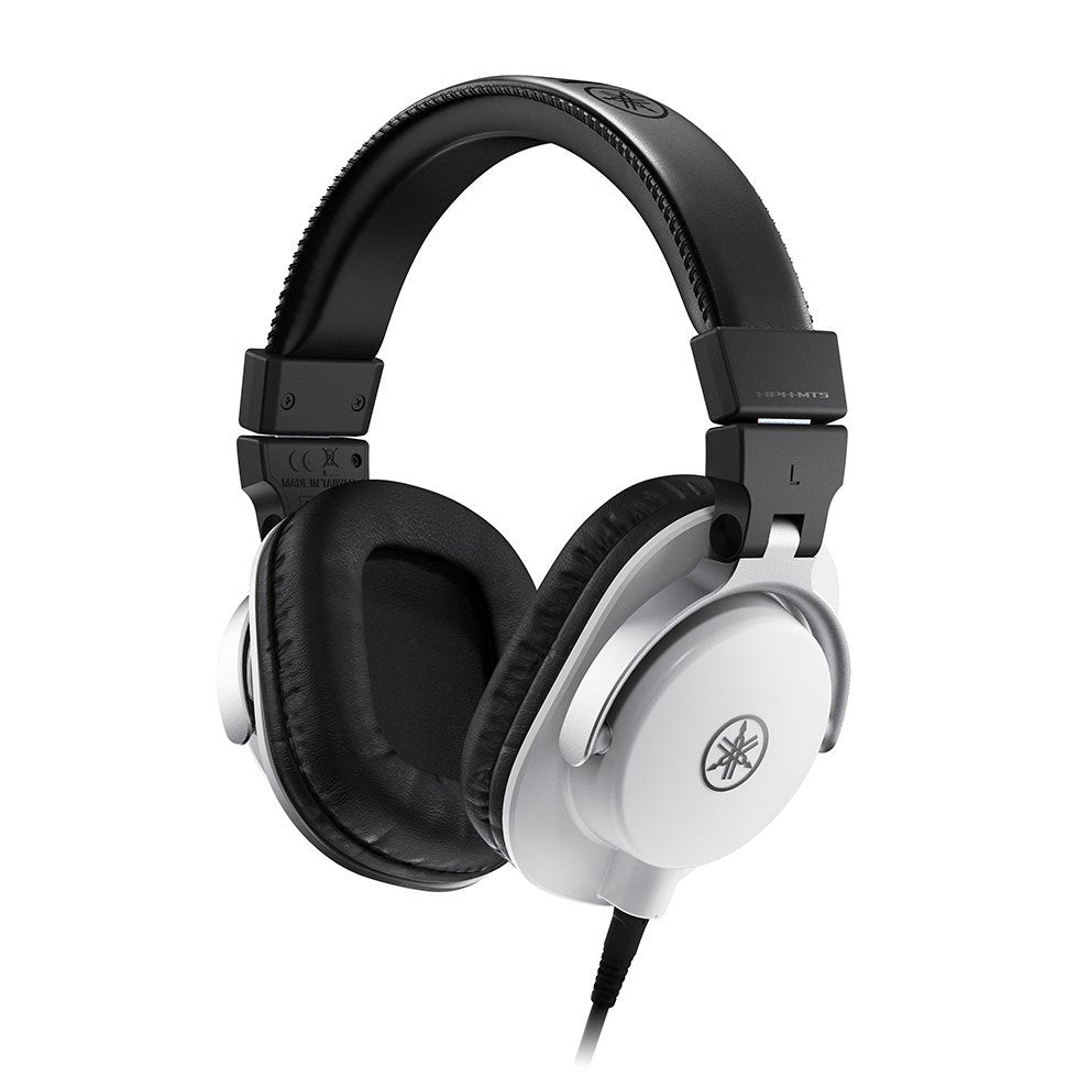 Yamaha HPH-MT5W Studio Headphone, White