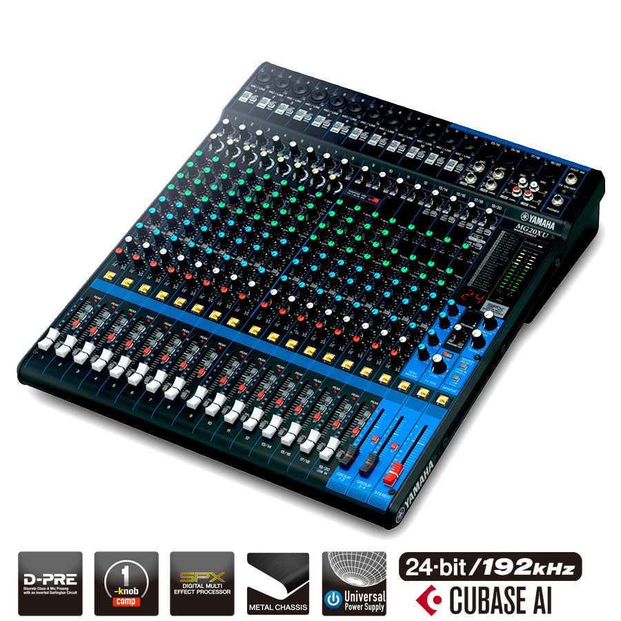 Yamaha MG20XU Livemixer