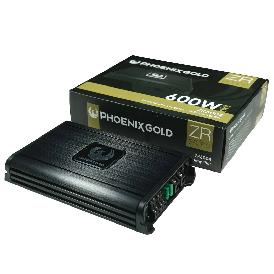 Phoenix Gold ZR6004 4-Kanal Auto Verstärker (600W)