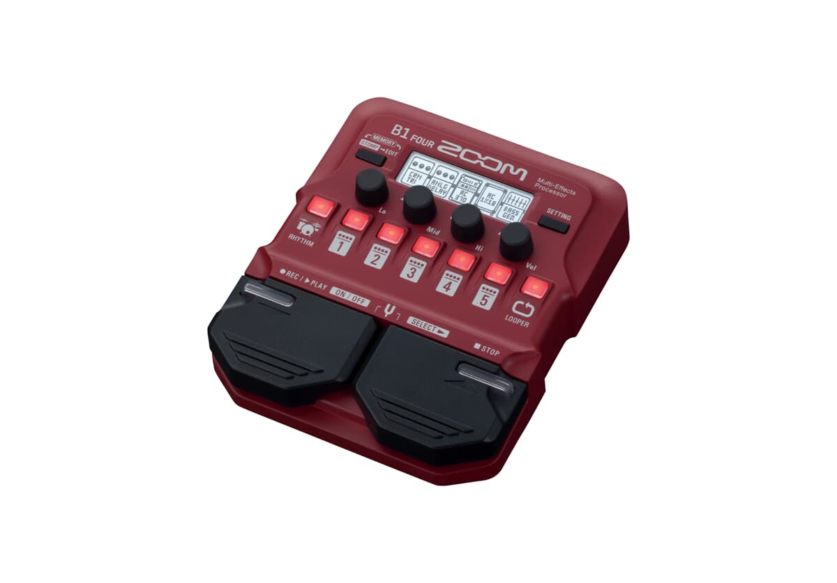 Zoom B1 Four Bass Multieffekt