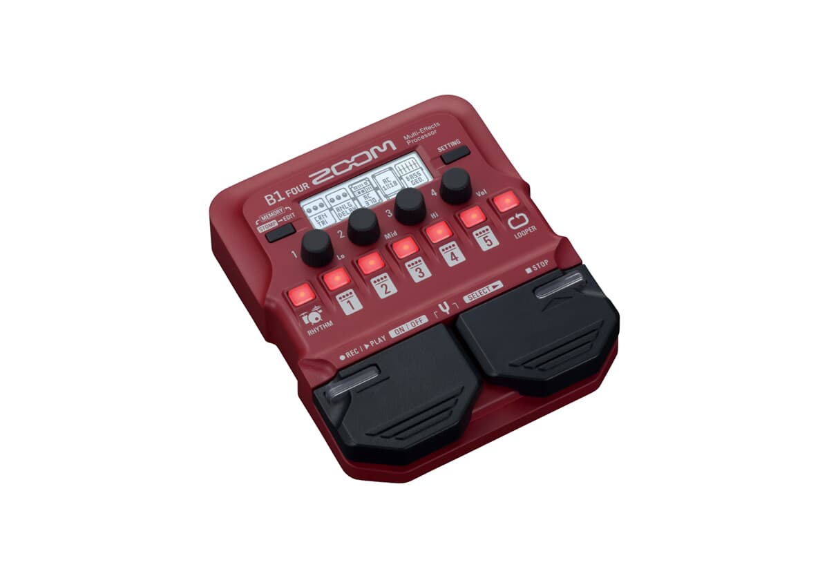 Zoom B1 Four Bass Multieffekt