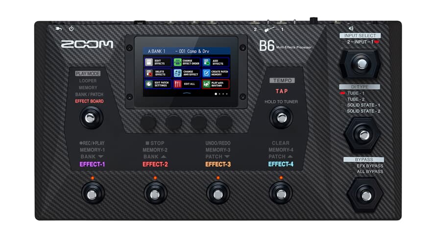 Zoom B6 Bass Multieffekt