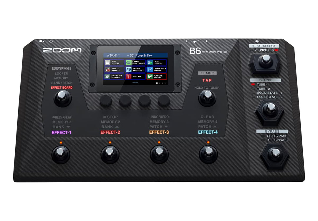 Zoom B6 Bass Multieffekt