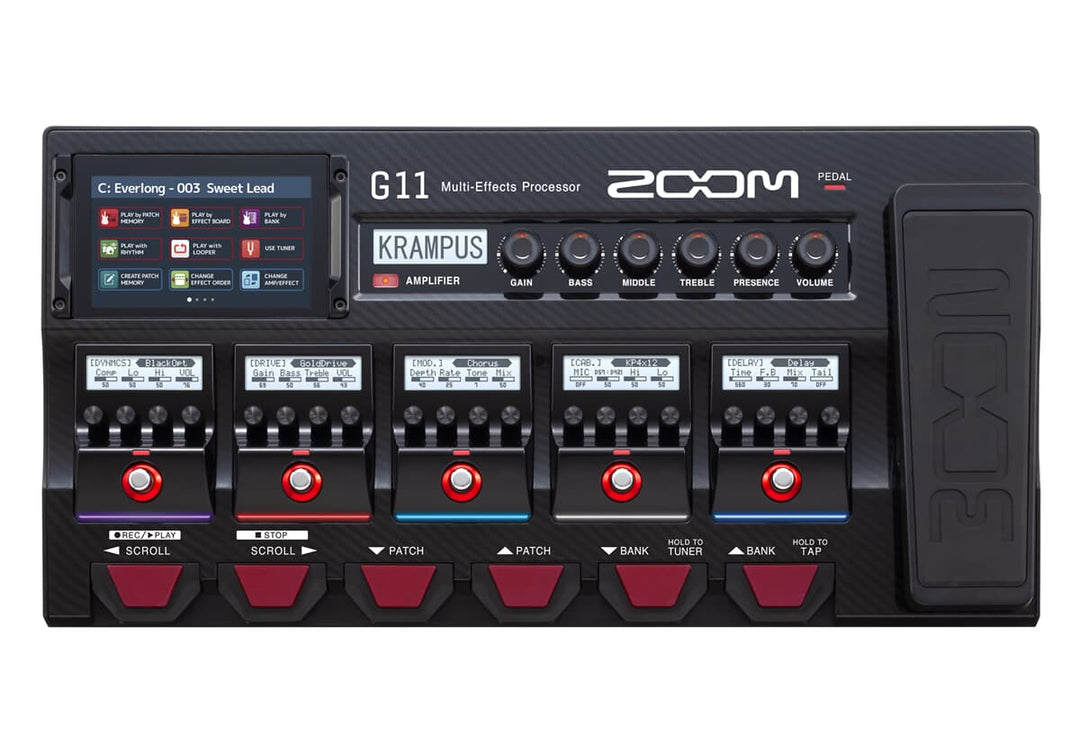 Zoom G11 Gitarren Multieffekt