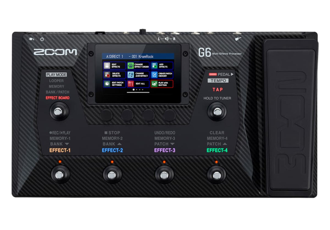 Zoom G6 Gitarren Multieffekt