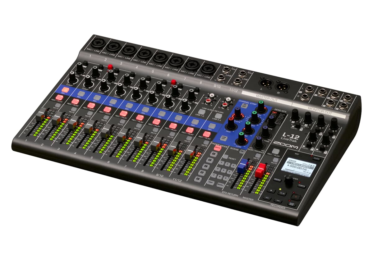Zoom LiveTrak L-12 Digital Mixer