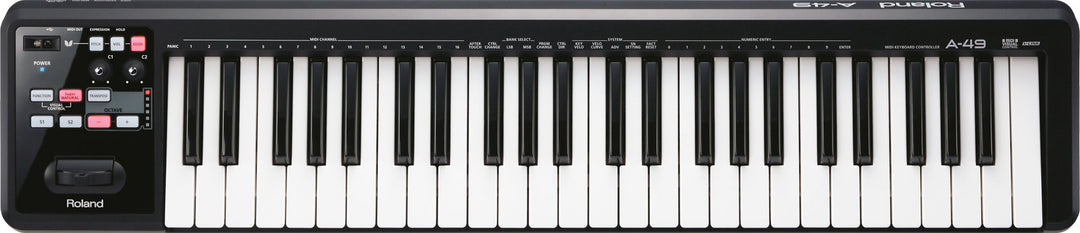 Roland A-49-BK MIDI-Keyboard (Schwarz)