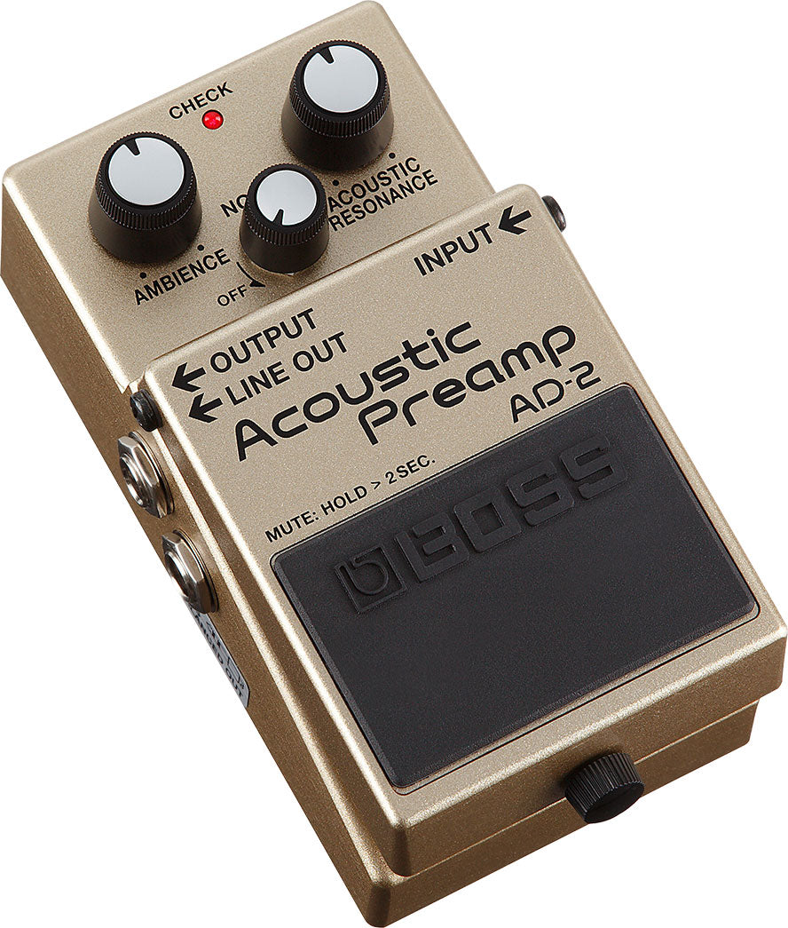 Boss AD-2 Acoustic Preamp Gitarrenpedal