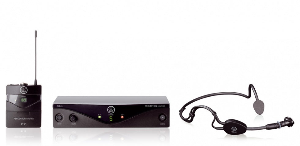 AKG WMS45 Drahtloses Sport-Kopfbügelsystem - A (530 - 560 MHz)