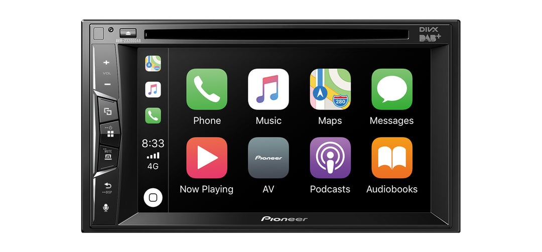 Pioneer AVH-Z3200DAB Apple Carplay, Bluetooth und DAB Radio