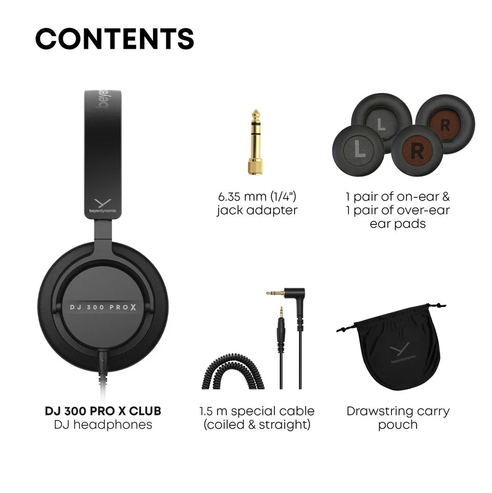 Beyerdynamic DJ 300 PRO X DJ-Kopfhörer