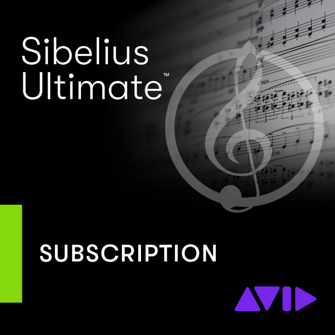 Sibelius Ultimate TEAM-Abonnement VERLÄNGERUNG