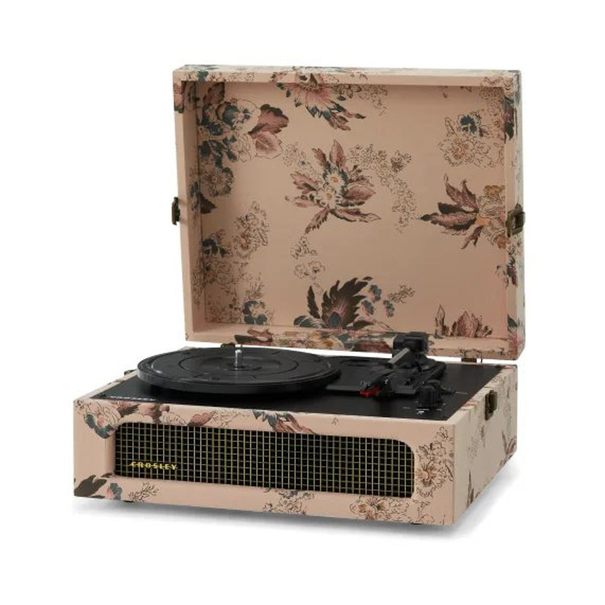 Crosley Voyager Turntable Bi-directional Bluetooth (Floral)