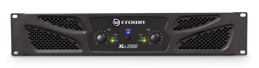 Crown XLi2500 Endstufe (2x500W, 8 Ohm)