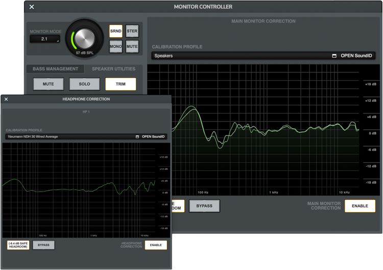 Apollo Monitor Correction Add-on für Bündelung