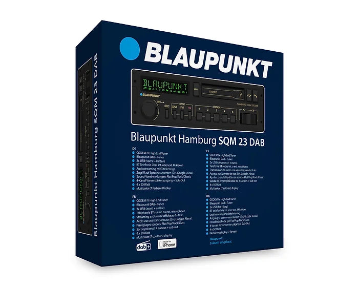 Blaupunkt Hamburg SQM 23 DAB Autoradio m. DAB+ und Bluetooth