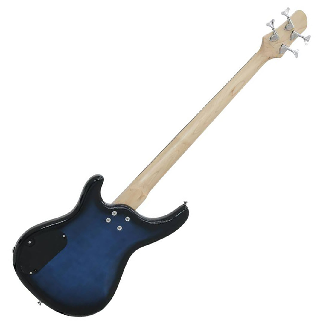 DiMavery SB-201 E-Bass (Blau Burst)