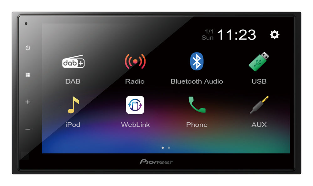 Pioneer DMH-A340DAB Autoradio Multimedia-Player Bluetooth / DAB+