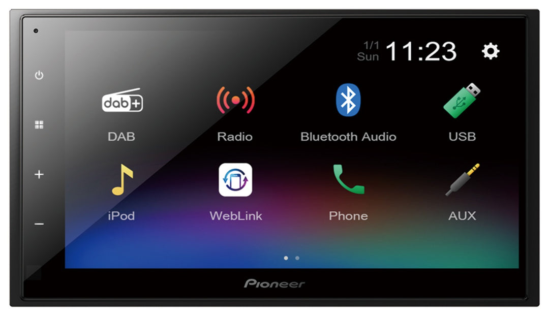 Pioneer DMH-A340DAB Autoradio Multimedia-Player Bluetooth / DAB+