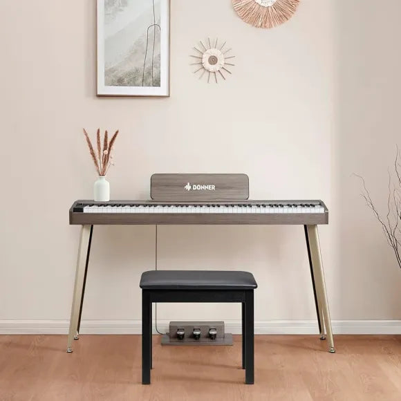 Donner DDP-60 E-Piano Grau Starterpaket