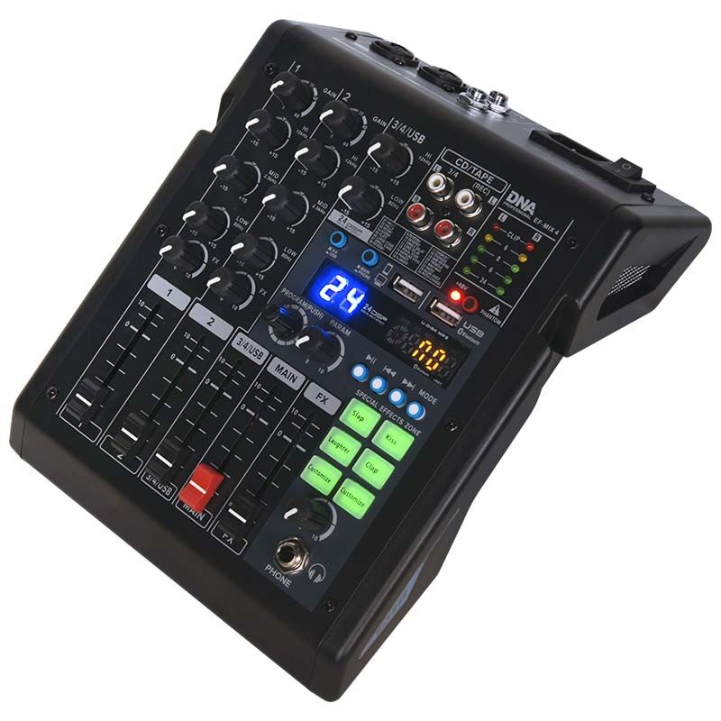 DNA EF-MIX 4, 4-Kanal-Mixer mit Bluetooth