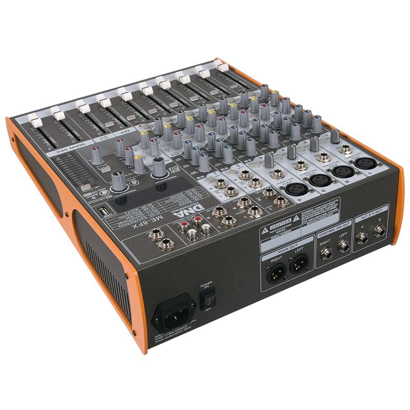 DNA ME-8FX 8-Kanal-Mixer mit Bluetooth