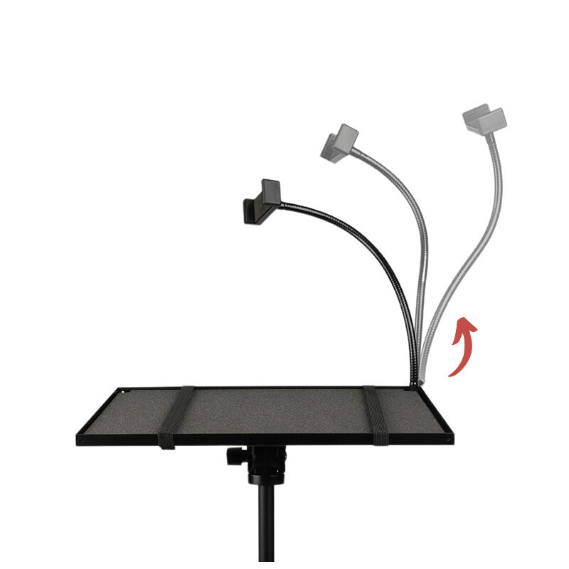 Laptop- und Projektorstativ mit Smartphonehalter