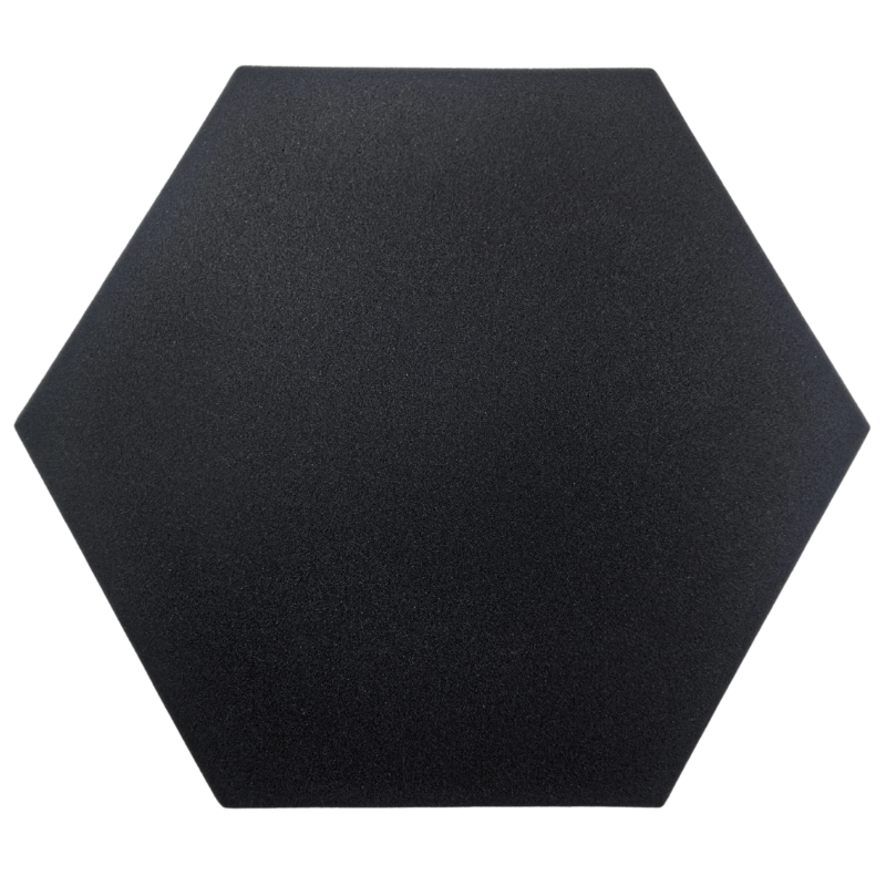 DNA AM3 BK Akustikpaneele 10 Stk Schwarz Hexagon