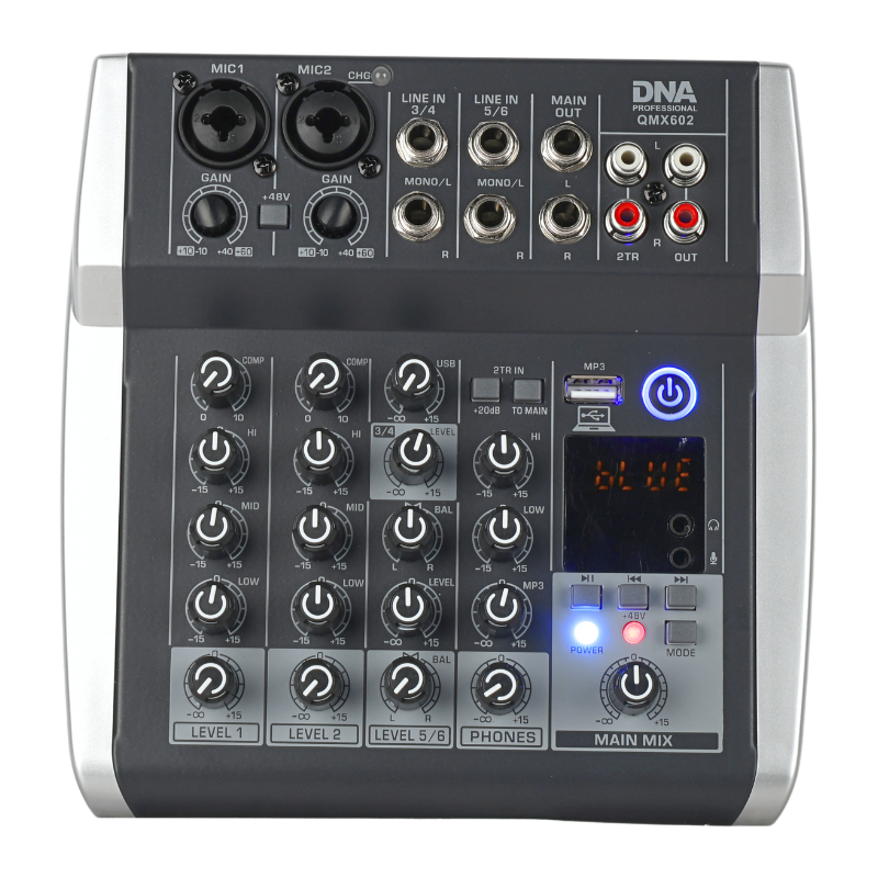 DNA QMX602 Audiomixer 6 Kanäle