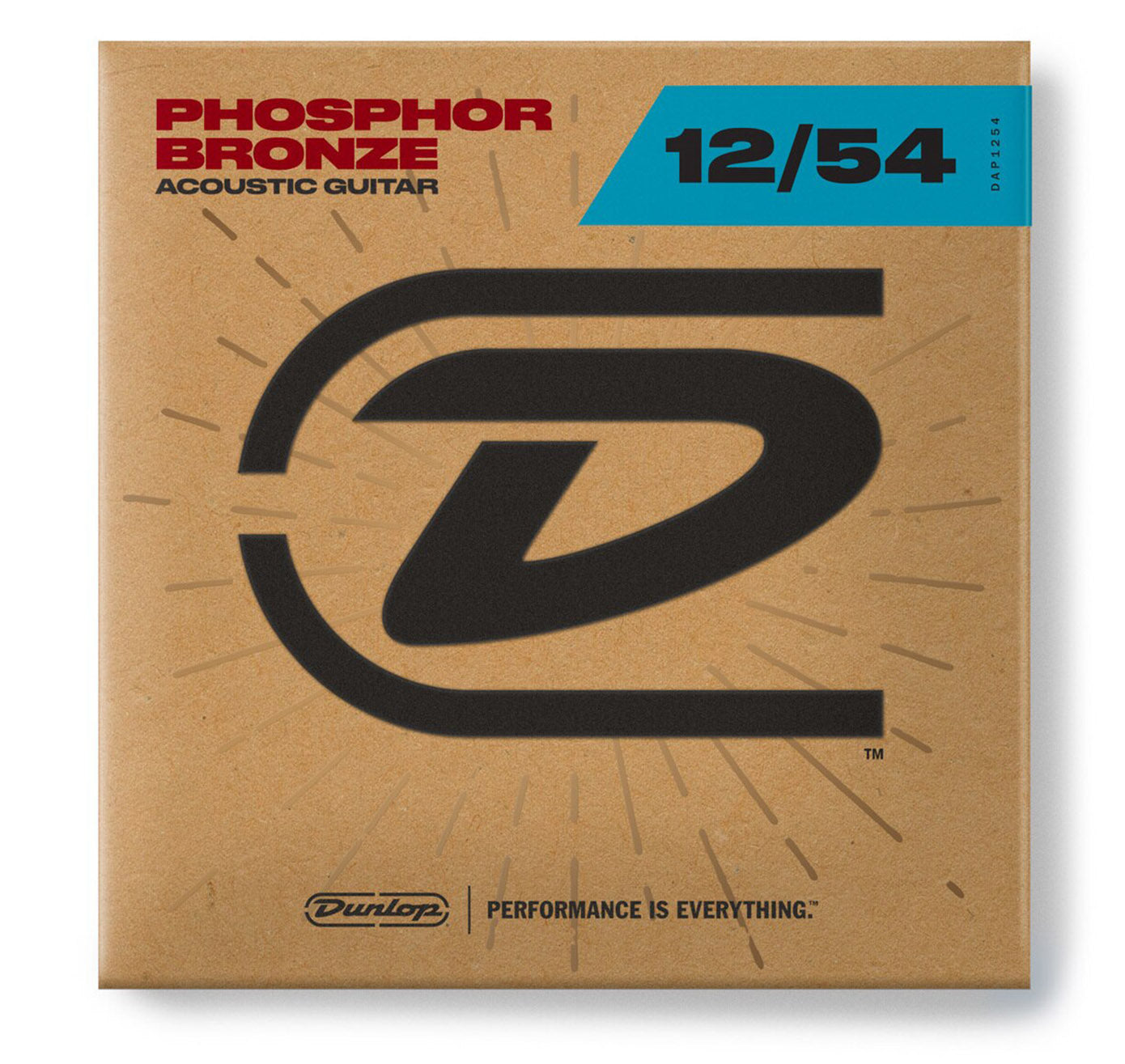 Dunlop DAP1254 guitar strings 12-54