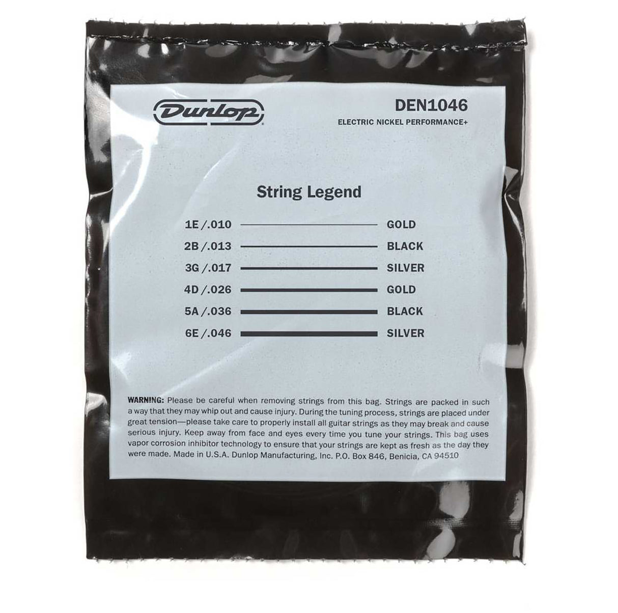 Dunlop DEN1046 guitar strings 10-46