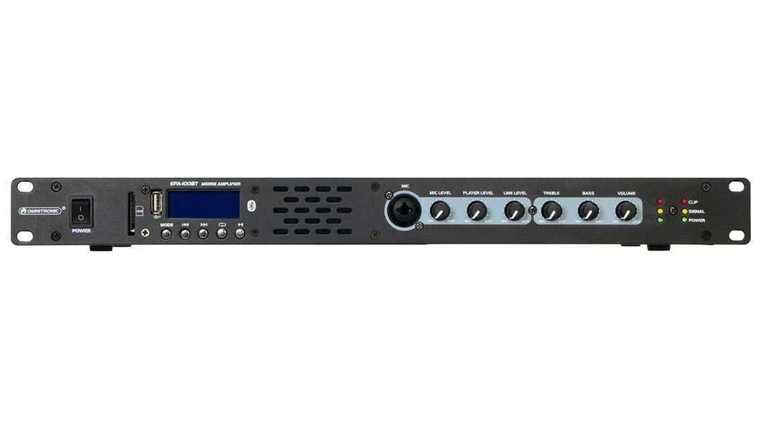 Omnitronic EPA-100BT Mixing Amplifier