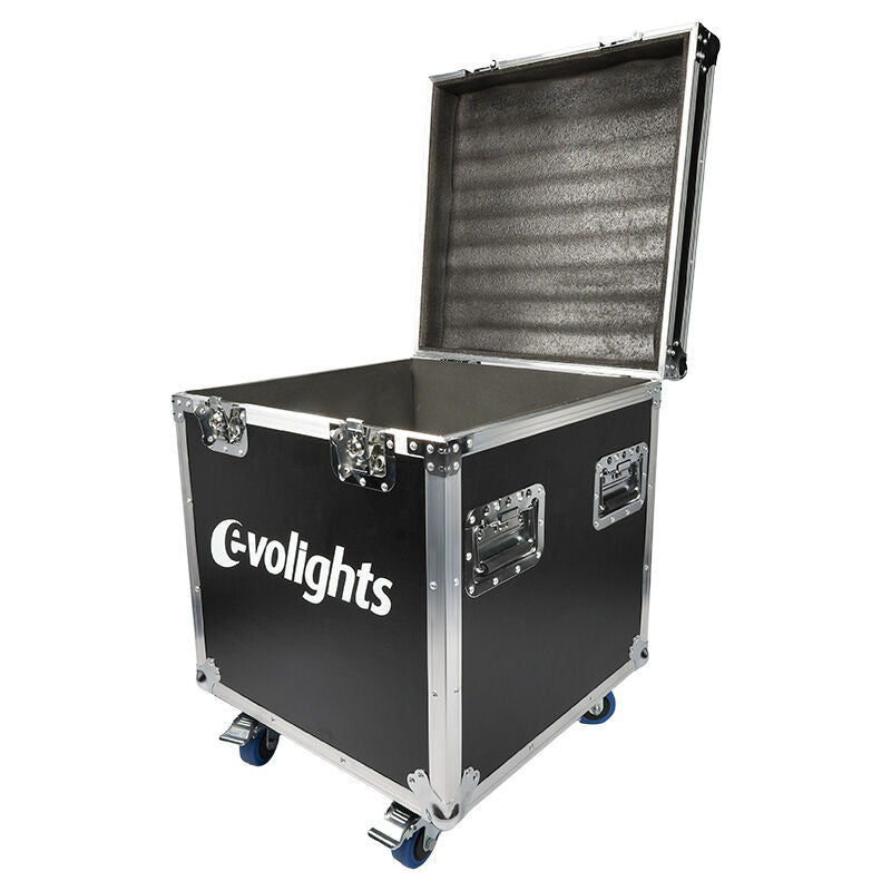 Flightcase für 2 x Evolights Lumeno
