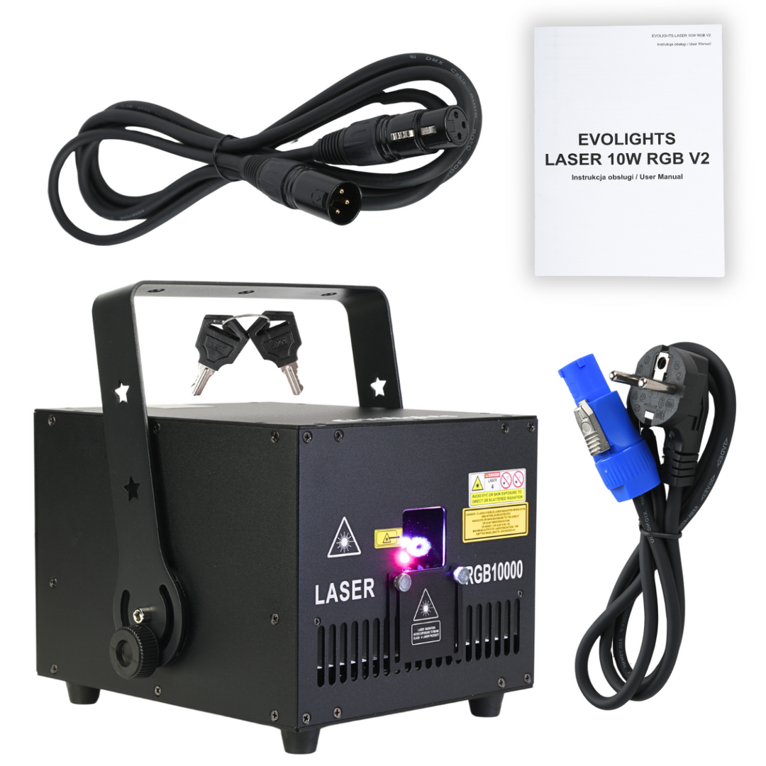 Evolights Laser 10W RGB V2