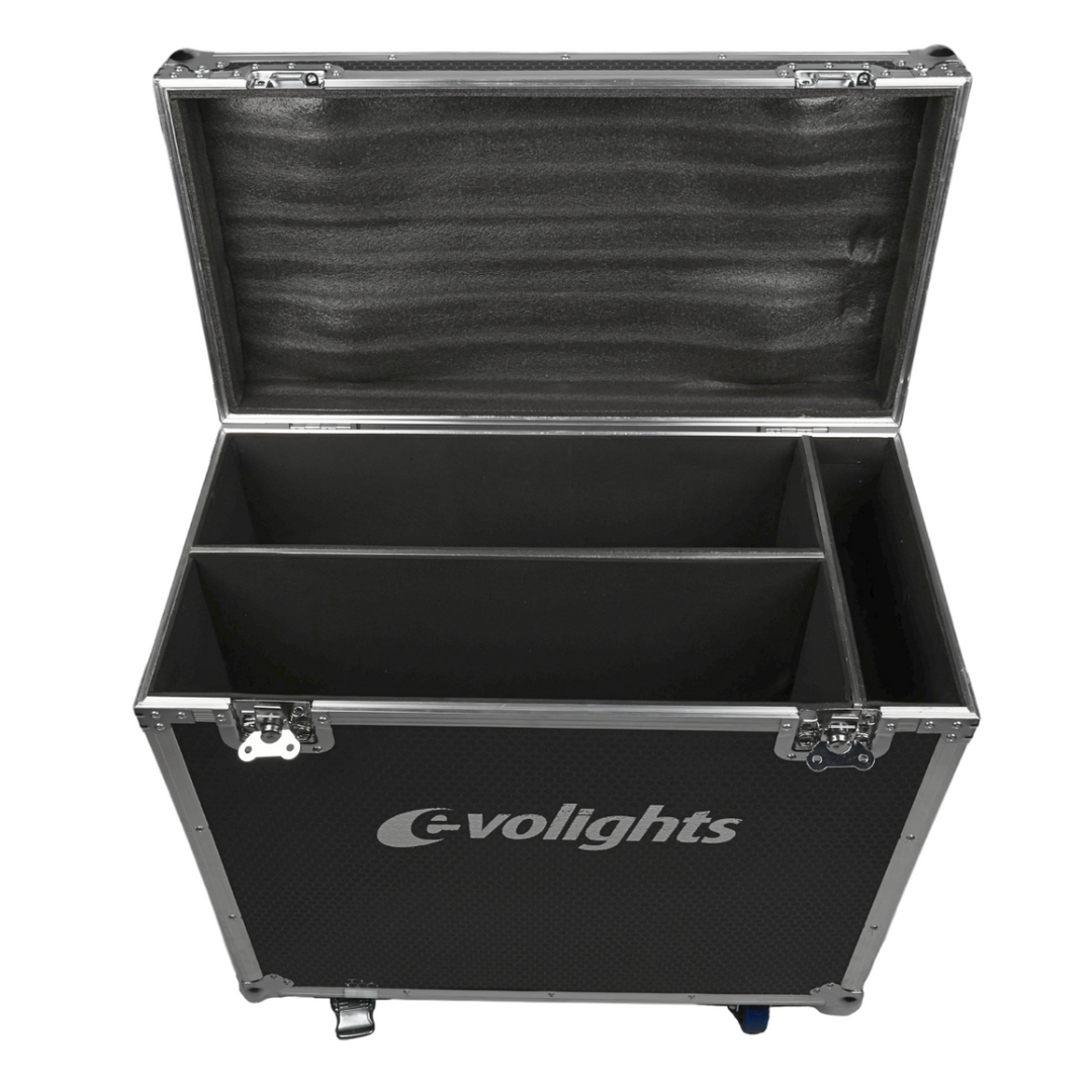 flightcase für 2 x Evolights Lumen 7 Ring