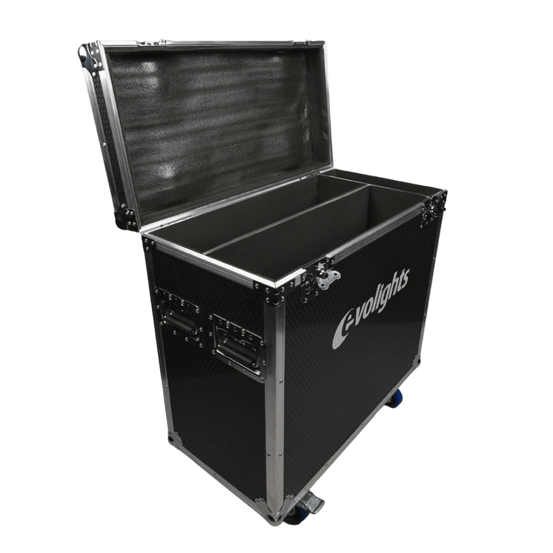 flightcase für 2 x Evolights Lumen 7 Ring