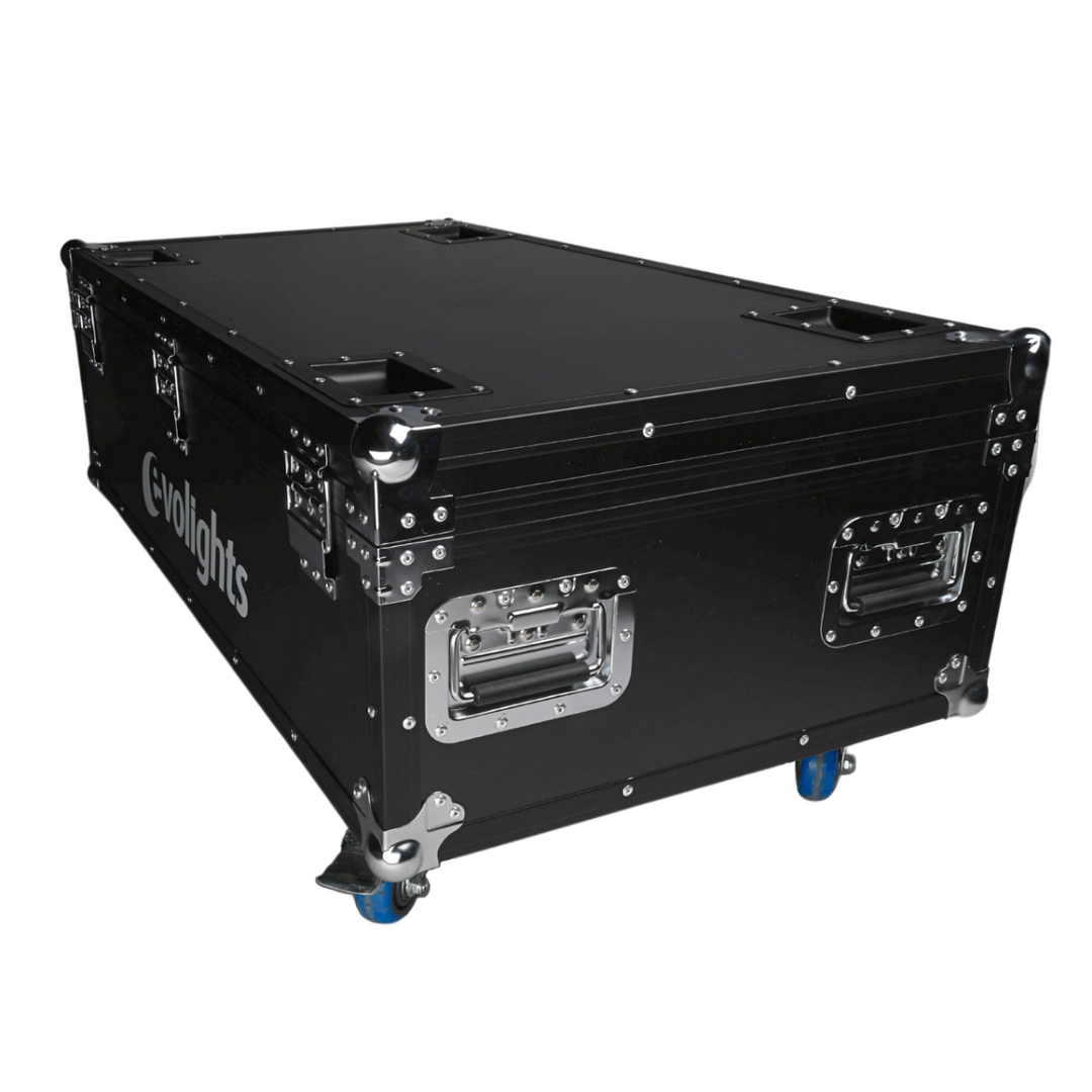 Flightcase für 6 Evolights Pixel Bar 18x10W RGBW