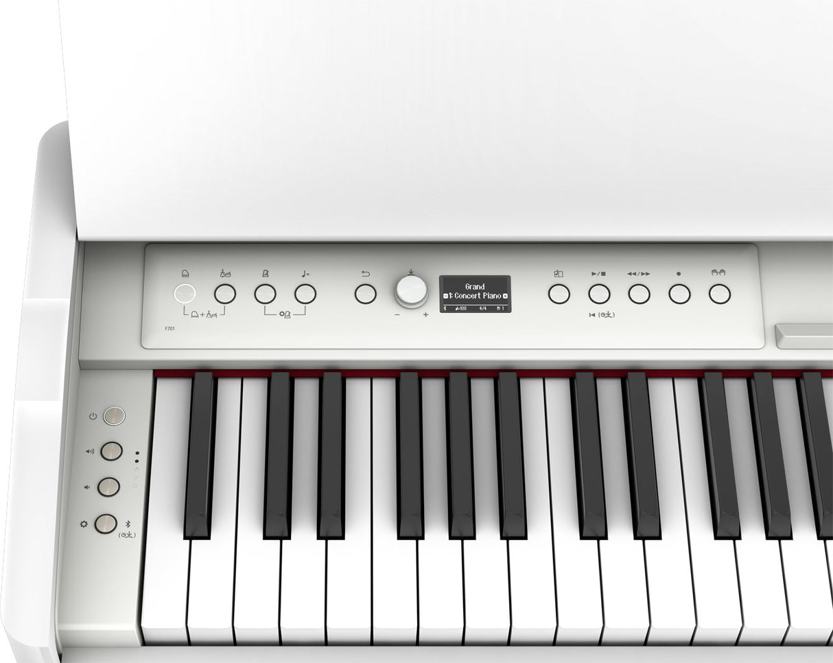 Roland F701 El Klaver (Hvid)