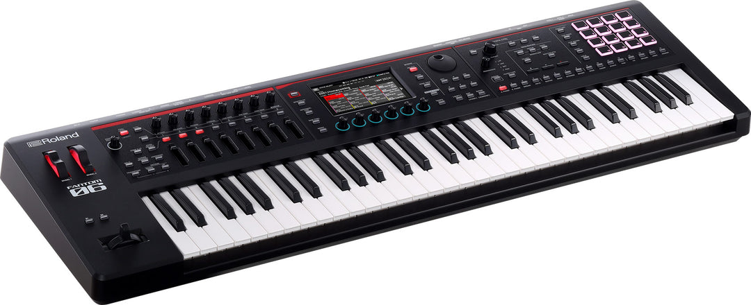 Roland Fantom-06 61 Synthesizer (Schwarz)