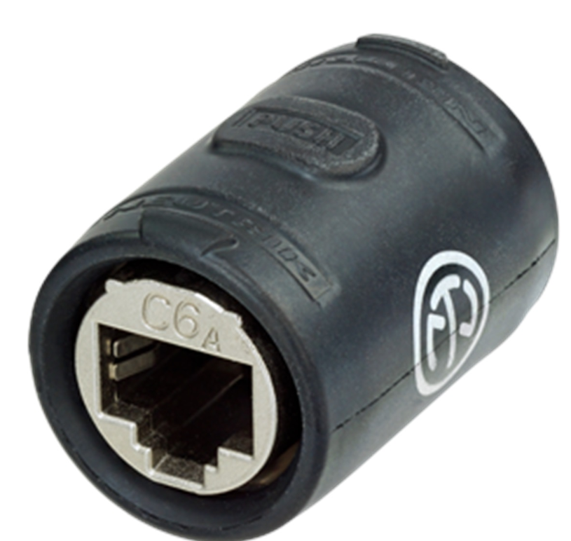 Neutrik NE8FFX6-W CAT6a Kupplung